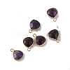 Natural Amethyst Faceted Pendants PW-WG413D9-04-1