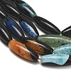 Natural Agate Beads Strands G-L654-G20-01C-3