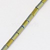 Electroplate Non-magnetic Synthetic Hematite Beads Strands G-J166-4x2mm-07-3