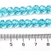 Transparent Glass Beads EGLA-A035-T6mm-D08-5