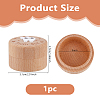 Round Printed Wood Baby Tooth Keepsake Cases with Lids CON-WH0099-75A-2
