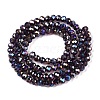 Electroplate Glass Beads Strands LS-EGLA-A044-T3mm-B15-3