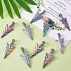 20Pcs Rainbow Color Alloy Pendants FIND-SZ0005-75-5