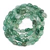 Natural Green Aventurine Beads Strands LS-G-P497-01B-20-3