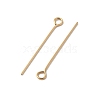 304 Stainless Steel Eye Pins STAS-K293-13G-0.6x26mm-2