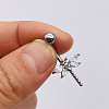 316L Surgical Stainless Steel Belly Rings WGDD0AB-10-2