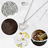 1Pc Stainless Steel Heart Pendant Urn Ashes Necklaces NJEW-CN0001-17P-6