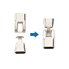 Alloy Snap Lock Clasps LS-PALLOY-TAC0009-24P-2