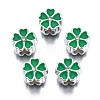 Alloy Enamel European Beads MPDL-T005-005-RS-2