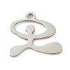 201 Stainless Steel Charms STAS-R133-03P-1