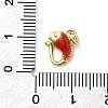 Brass Enamel Pendants KK-P338-07A-G01-3