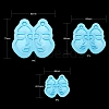 3Pcs 3 Style Abstract Face Statue Silicone Molds DIY-LS0003-13-2