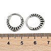 316 Surgical Stainless Steel Hoop Earrings EJEW-G416-29AS-5