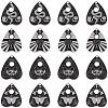 SUNNYCLUE 24Pcs 4 Styles Rack Alloy Enamel Pendants ENAM-SC0004-94P-1