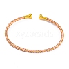 Braided Carbon Steel Wire Bracelet Making MAK-A017-B41-1