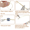 1000Pcs Brass Crimp Beads KK-PA0001-11-6