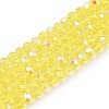 Electroplate Glass Beads Strands EGLA-A044-T4mm-L29-1