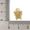 Brass Micro Pave Cubic Zirconia Pendants KK-H487-14G-3