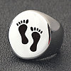 Mother's Day 304 Stainless Steel Finger Rings WGDDF13-01-2