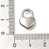 Anti-Tarnish 304 Stainless Steel Charms STAS-I321-59P-3