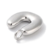 Rack Plating Brass Balloon Letter Pendants LS-KK-C050-01P-U-2