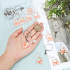  DIY 3D Goldfish Water Bag Keychain Making Kits DIY-NB0007-42-3