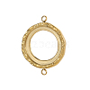 304 Stainless Steel Connector Cabochon Settings STAS-OY009-27G-1
