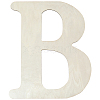 Letter Unfinished MDF Sheets WOOD-WH20012-008B-1