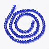Glass Beads Strands EGLA-A034-T10mm-D06-2