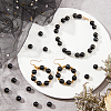 ARRICRAFT Natural Obsidian Beads Strands G-AR0004-63-5