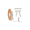 30 Yards Cotton BEST WISHES FOR YOU Word Printed Ribbon OCOR-WH0086-87D-9