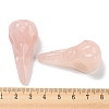 Natural Rose Quartz Pendants G-M417-06G-3