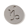 Non-Tarnish 201 Stainless Steel Charms STAS-E217-10P-08-1