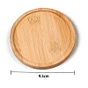Peru Wood Mosaic Base LS-PW-WG55259-02-1