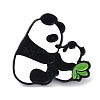 Mother and Son Panda Enamel Pin JEWB-A019-01C-1