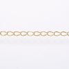 3.28 Feet Handmade Ion Plating(IP) 304 Stainless Steel Curb Chains X-STAS-G038-11A-1