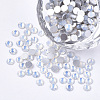 Glass Rhinestone Flat Back Cabochons RGLA-S002-04SS-35-1