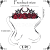 Felt Cloth and Alloy Headwear Crown OHAR-WH20020-01D-2