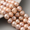 Natural Cultured Freshwater Pearl Beads Strands PEAR-A006-13E-2