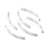 925 Sterling Silver Tube Beads STER-D035-13S-1