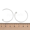 Brass Earring Hooks KK-C069-01P-3