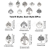 SUNNYCLUE 90Pcs 9 Style Tibetan Style Alloy Pendants TIBEP-SC0001-97-2