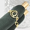 Brass Open Cuff Rings for Women RJEW-K289-01G-Q-1