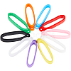 Gorgecraft 30Pcs 10 Colors Anti-Lost Silicone Pendant FIND-GF0005-89-1