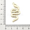 Snake Shape Alloy Rhinestone Pendants PALLOY-Q030-01B-3