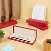 Plastic Pen Gift Packing Boxes CON-WH0001-85B-02-4