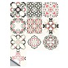 CREATCABIN PVC Plastic Self-Adhesive Wall Stickers DIY-CN0001-55C-1