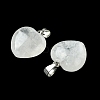 Natural Quartz Crystal Pendants G-F820-10A-36-2