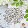 SUPERFINDINGS 70Pcs 2 Styles Iron Washers DIY-FH0006-76-4