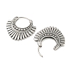 316 Surgical Stainless Steel Hoop Earrings EJEW-D096-08C-AS-2